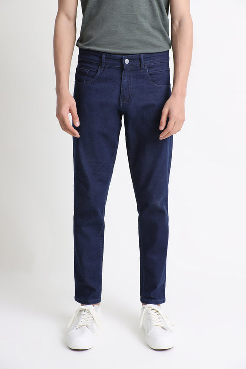 The Blue Tapered Jeans